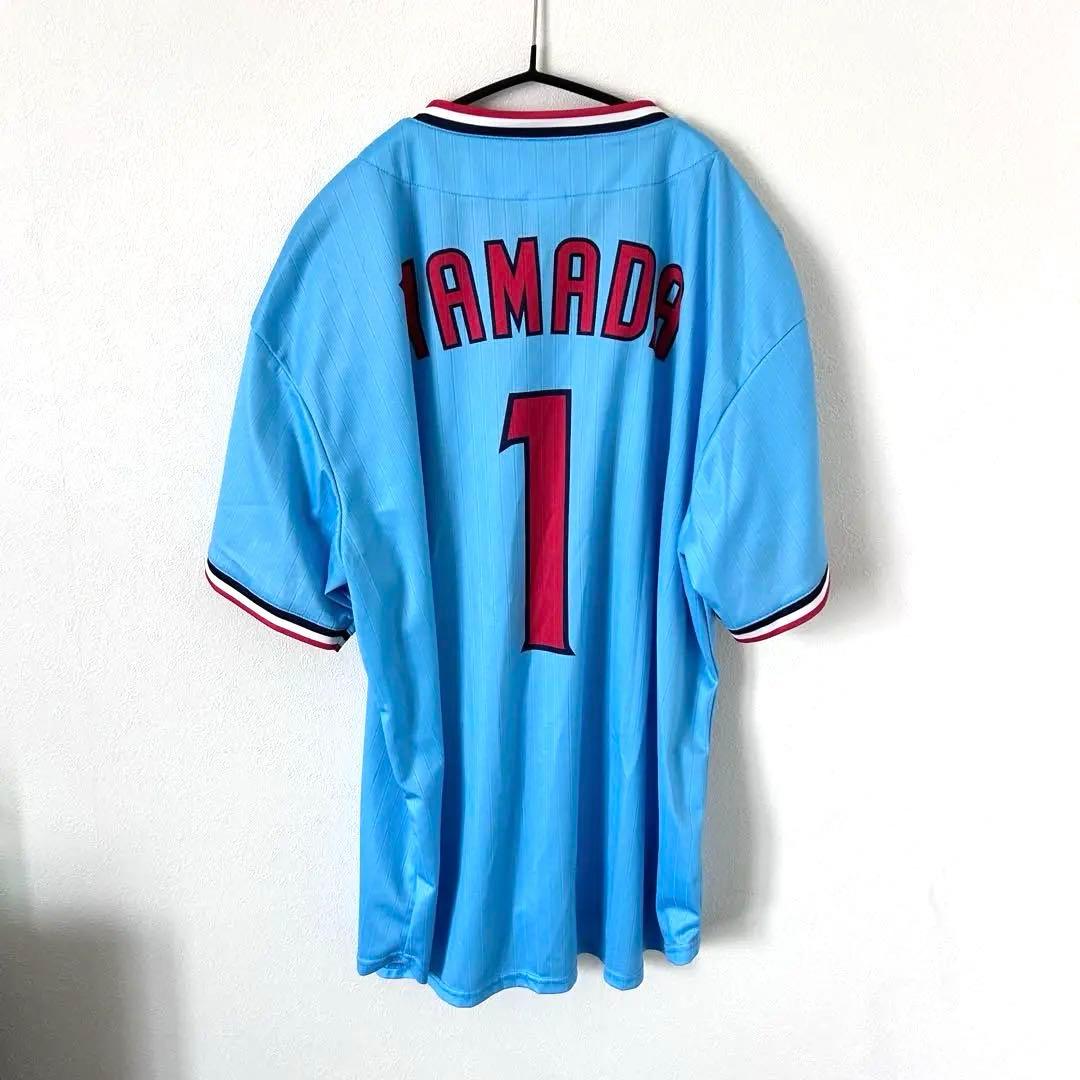 【美品】ヤクルトスワローズ 山田哲人 クルーユニフォーム 2024 L