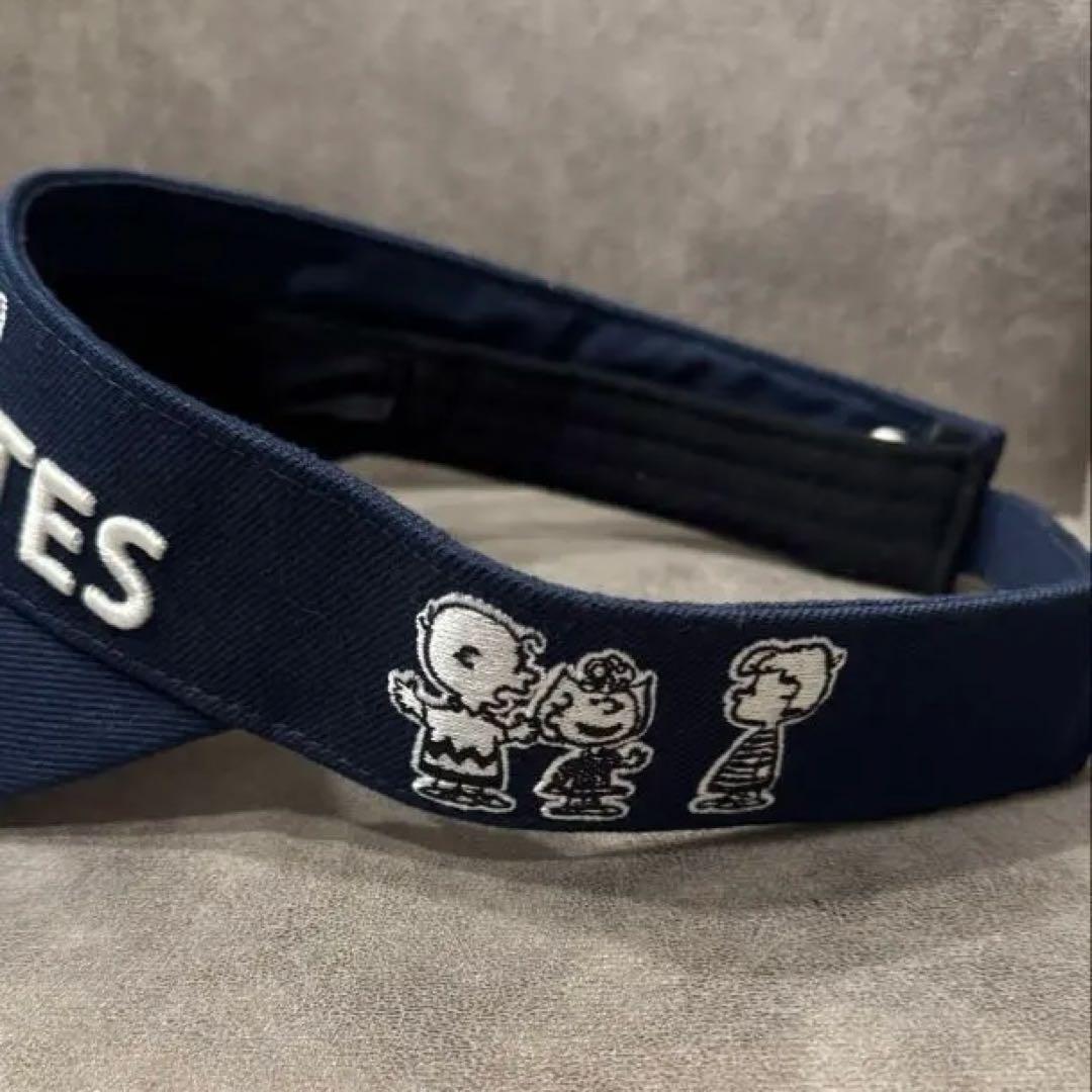 【SNOOPY×PEARLY GATES】SNOOPY×ロゴバイザー