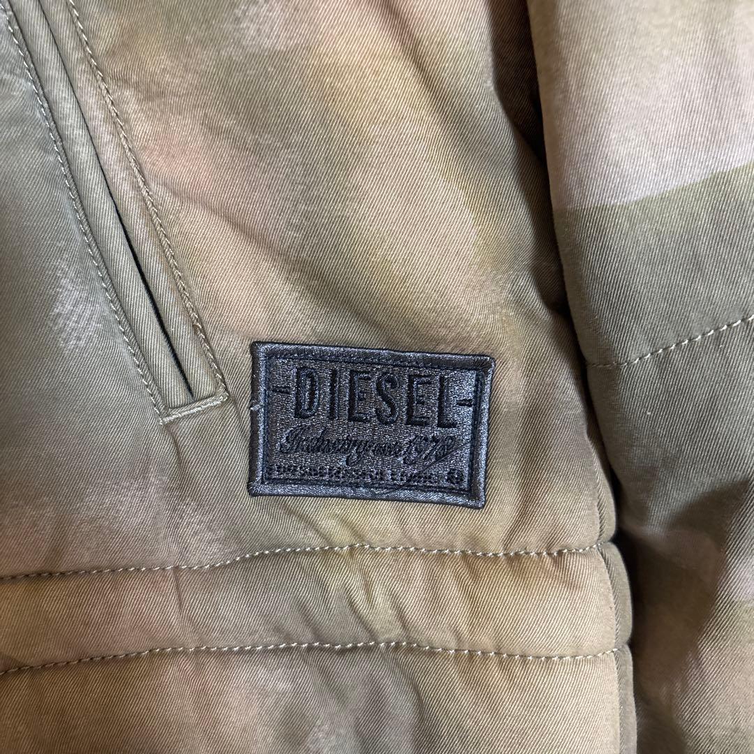 【美品】 DIESEL ボンバージャケット フェード 黄色 キャメル
