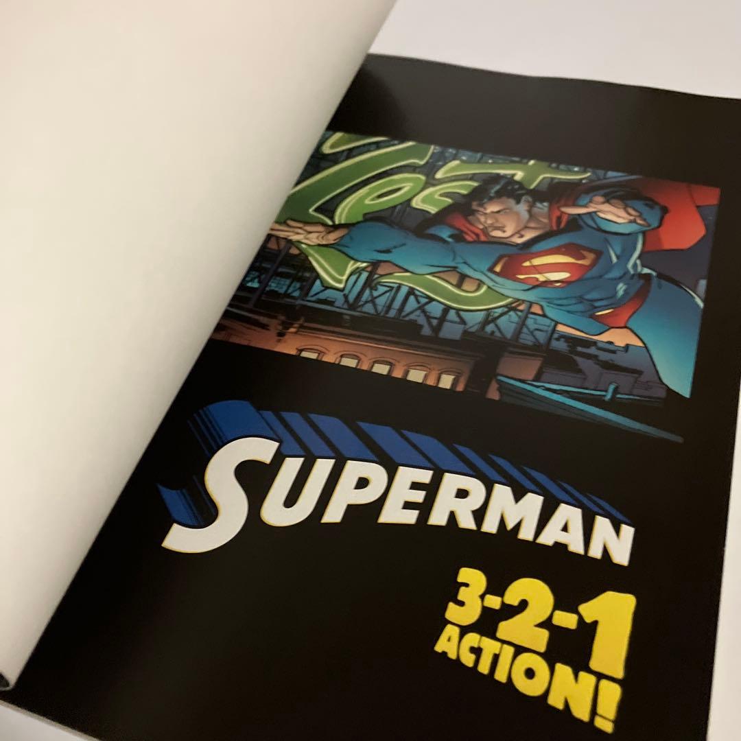 アメコミ・英語　スーパーマン　SUPERMAN 3-2-1 ACTION!