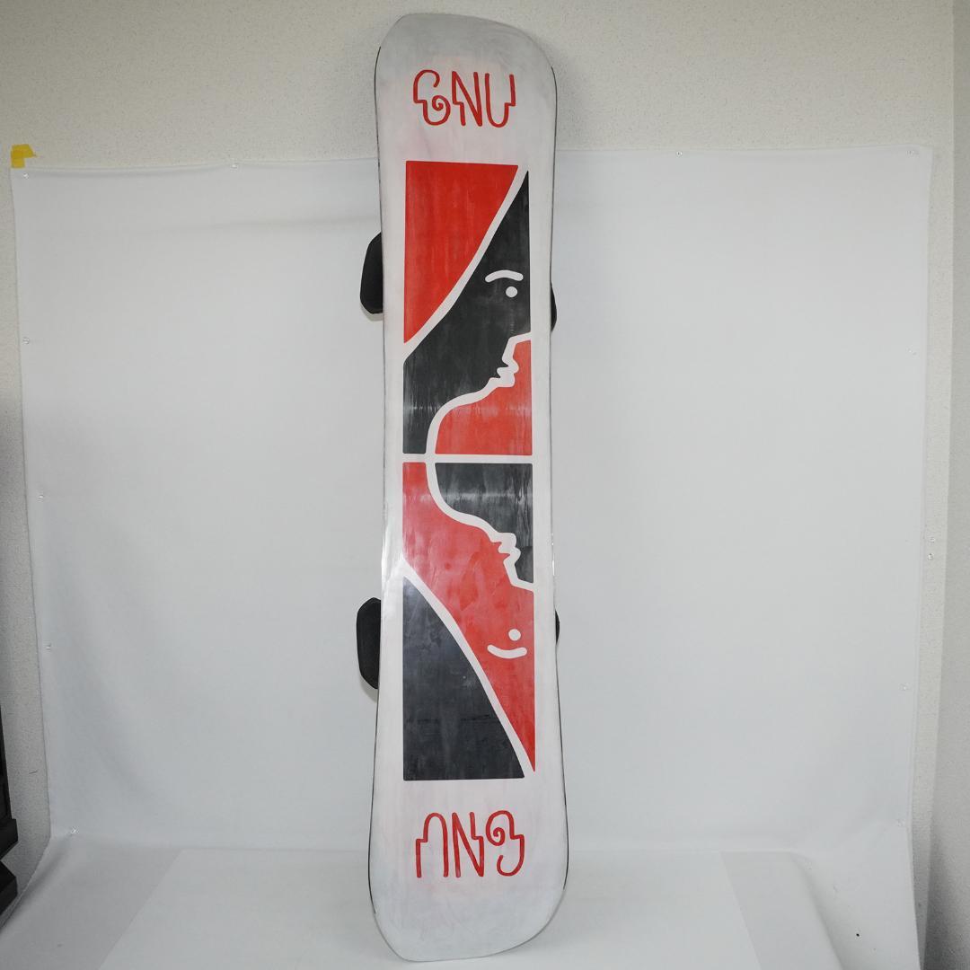 GNU SPACE CASE 153cm スノーボード ビンディング付き