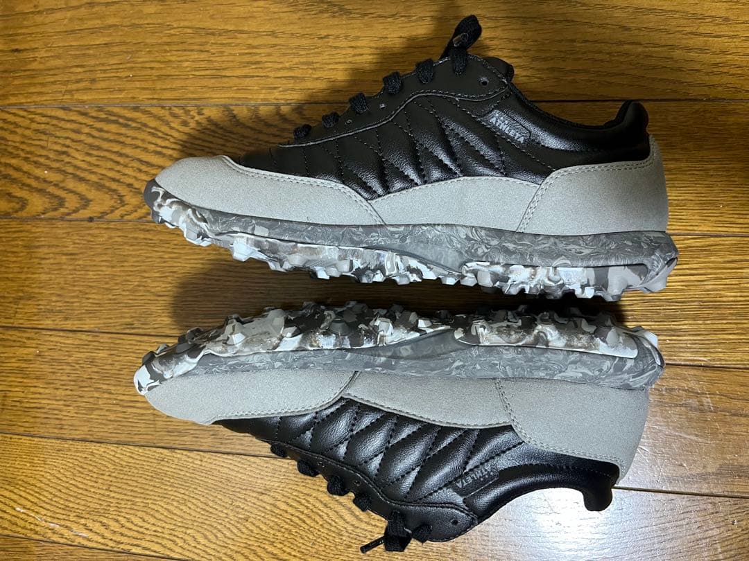 ATHLETA サッカーシューズ ブラック/グレー