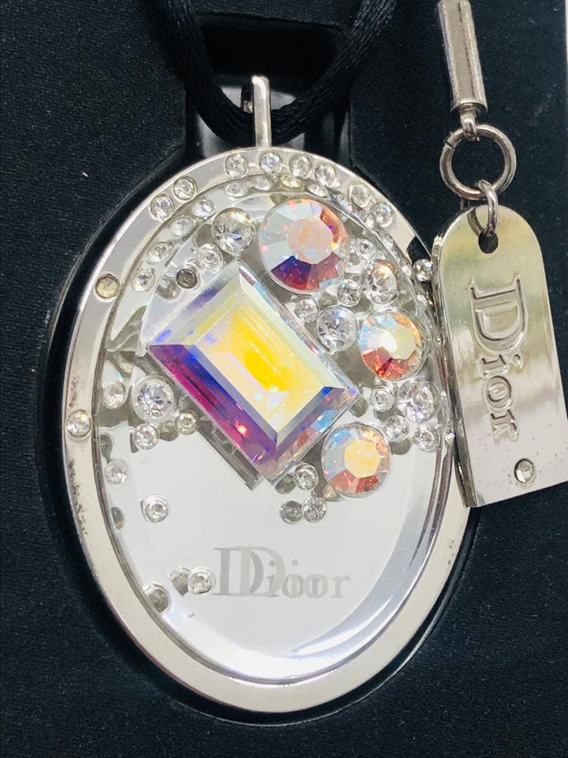 希少！Dior リップグロス ペンダントスワロフスキー