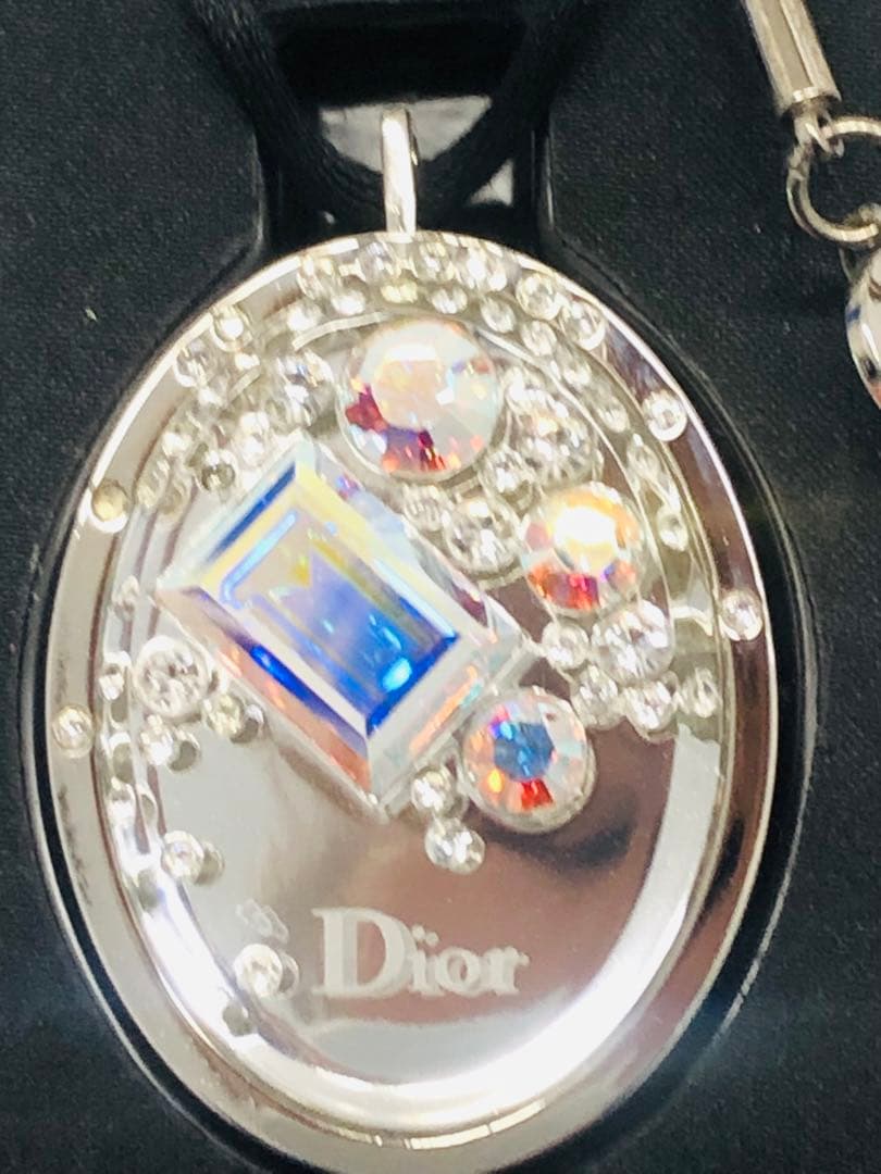 希少！Dior リップグロス ペンダントスワロフスキー