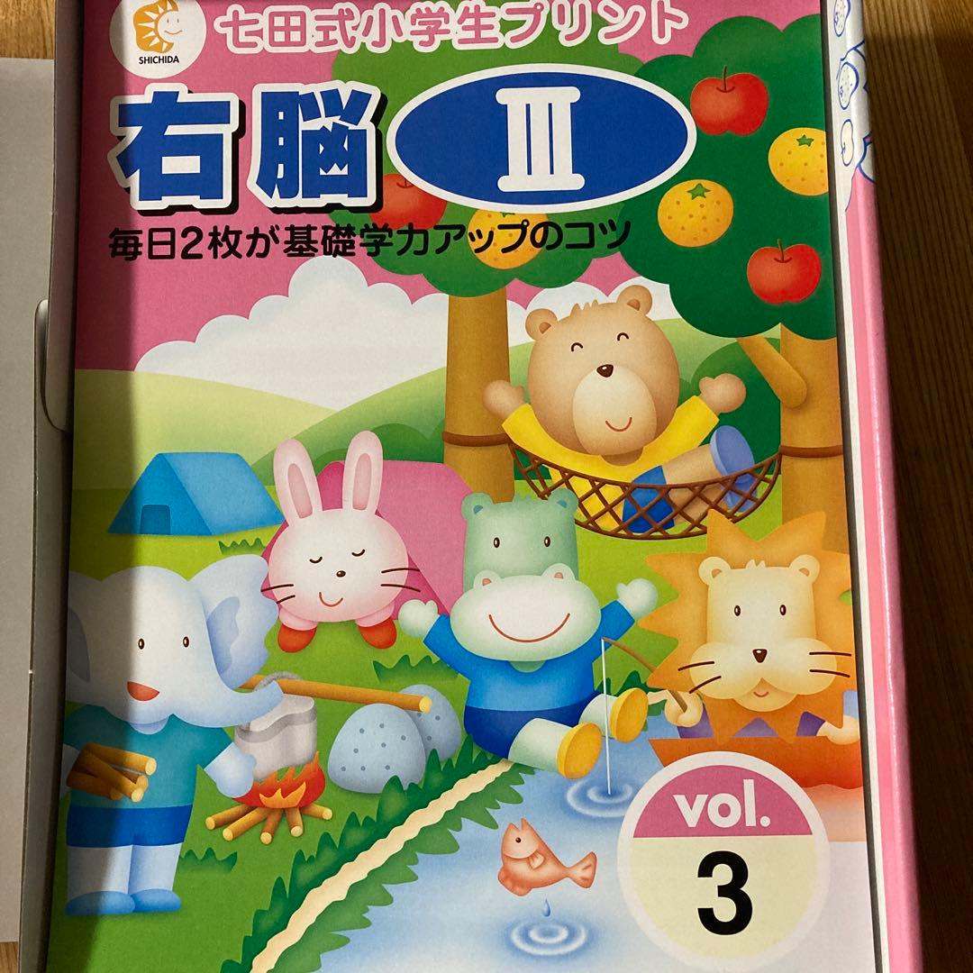 七田式小学生プリント　右脳学習プリント