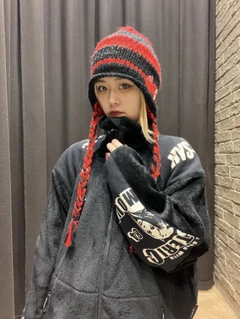 ⭐️HYSTERICGLAMOURヒステリックグラマー　ニット帽 オマケ付き⭐️