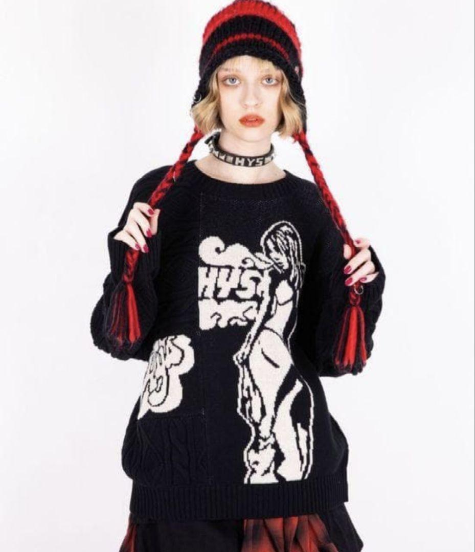 ⭐️HYSTERICGLAMOURヒステリックグラマー　ニット帽 オマケ付き⭐️