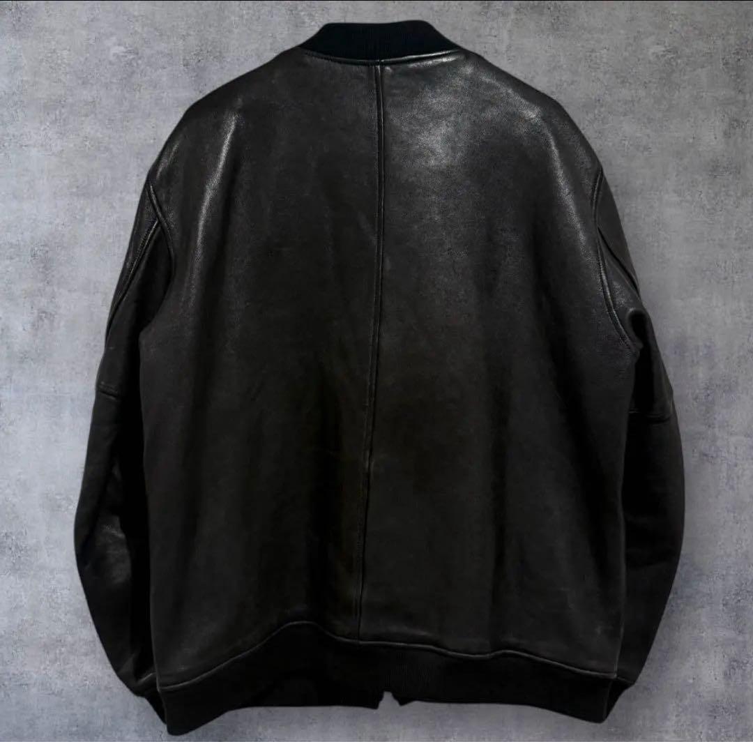 極美品‼️ショット バワリージャケット Schott ブラック XXL レザー 黒