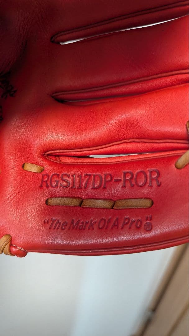 た*け様 Rawlings RGS117DP-ROR レッドグローブ