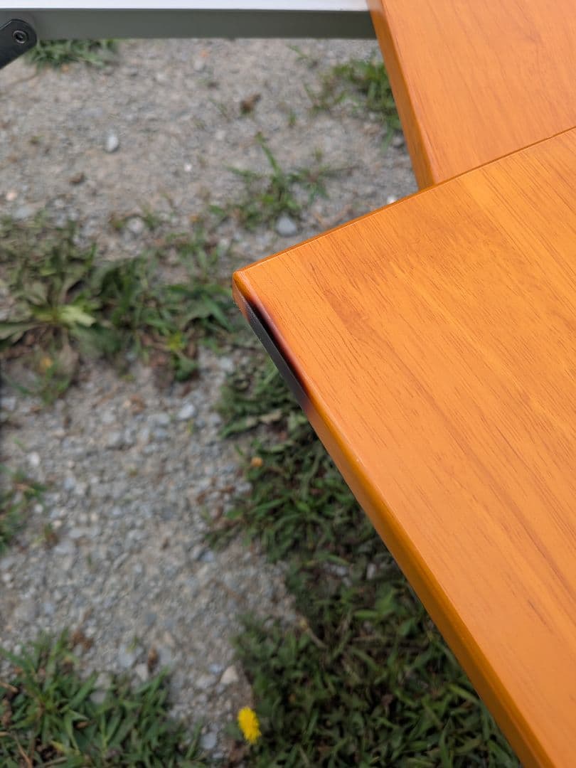 IGTテーブル スノーピーク　折りたたみテーブル 木製トップ