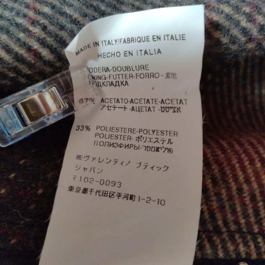 VALENTINO ROMA ケープコート ウール100% イタリア製