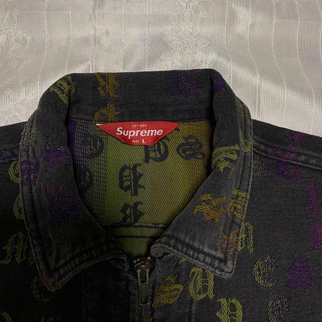 じゅんちゃん　Jacquard Denim Work Jacket