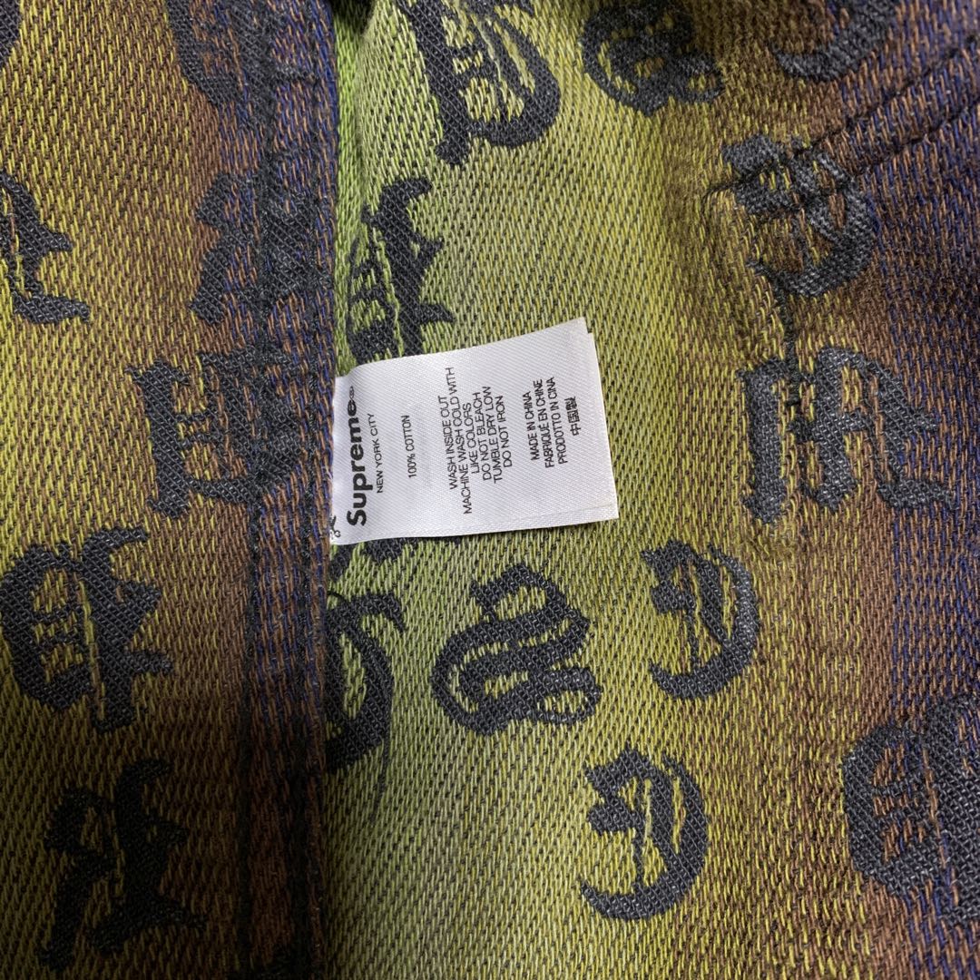 じゅんちゃん　Jacquard Denim Work Jacket