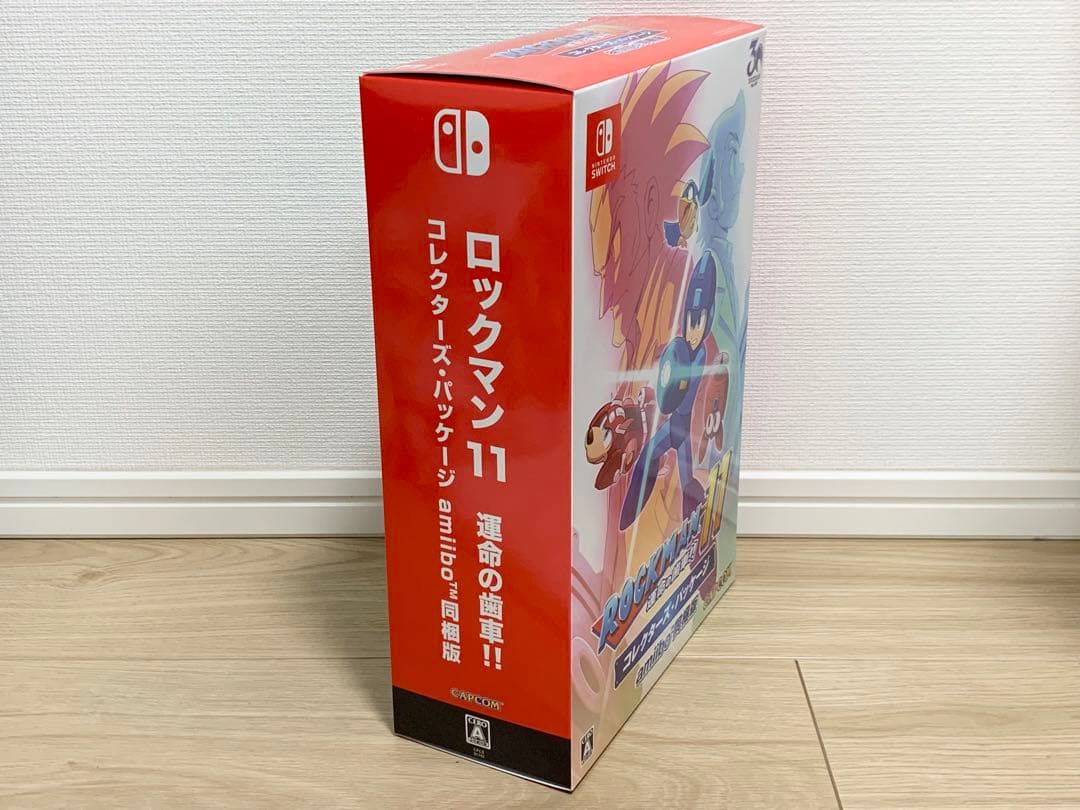 ロックマン11 運命の歯車‼︎コレクターズ・パッケージamiibo同梱版（E缶付）