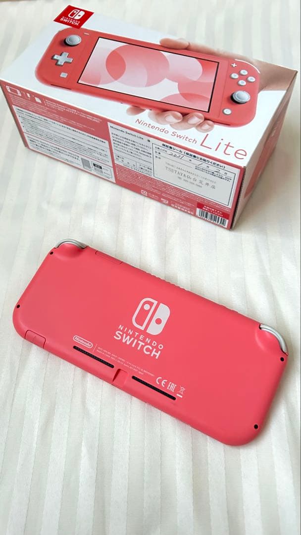 Nintendo Switch Lite ピンク 本体＋純正充電器