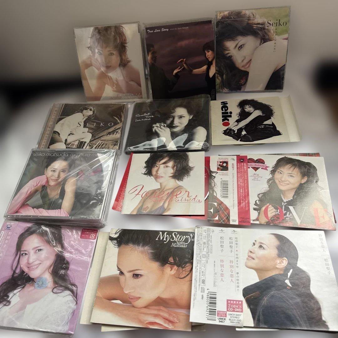 【全12枚】松田聖子 CDまとめ売り 美品ケース交換済 海外盤　シングル盤込希少
