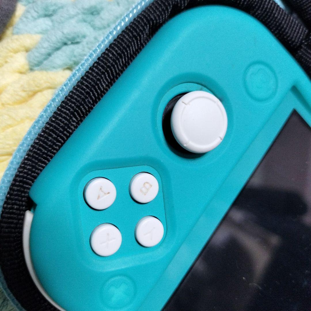 Nintendo Switch Lite(本体):ターコイズブルー充電ケーブル付