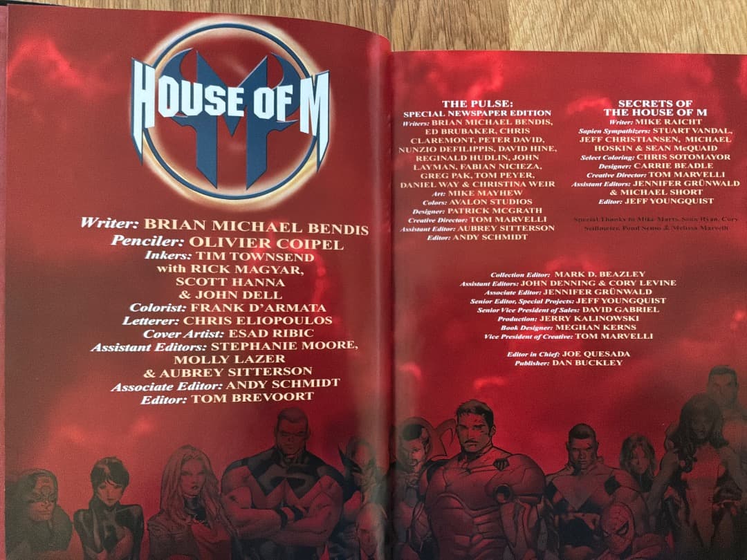 値下げ❗️House of M ハードカバー X-men アベンジャーズ アメコミ