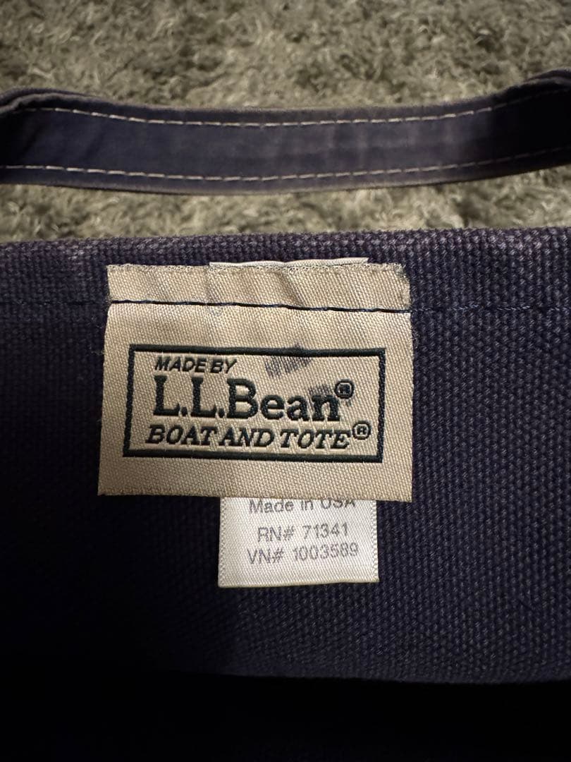 【REN】L.L.Bean ボート＆トートバッグ ネイビー