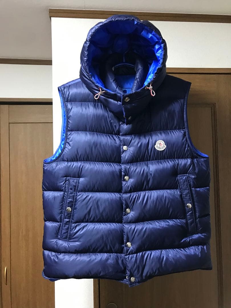 5 本物 XLモンクレール ダウンジャケット ベスト XXL 正規 BIG 大