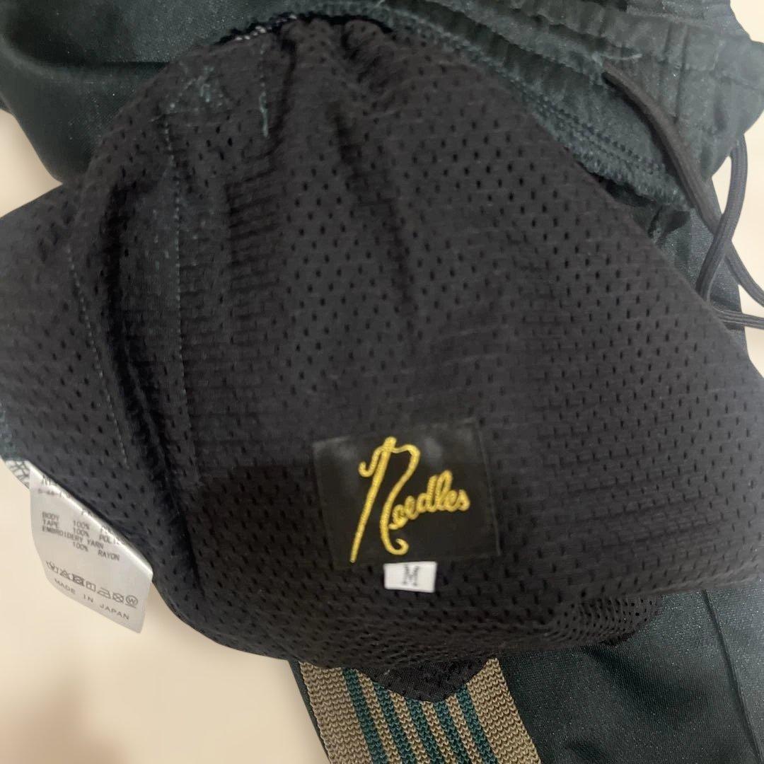 needles 21aw トラックパンツ ストレート Mサイズ ダークグリーン