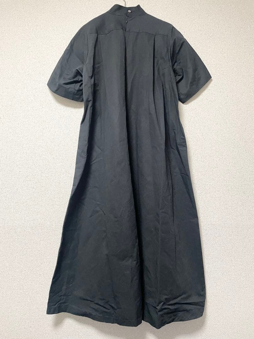 専用●foufou #21 ドイツメディカルハイネックドレス　黒　ワンピース