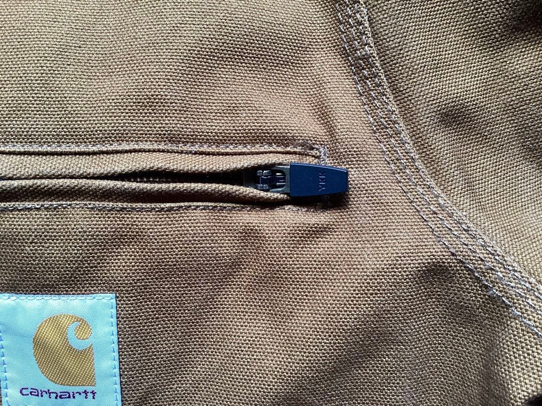 Carhartt デトロイトジャケット　ブラウン　サイズS