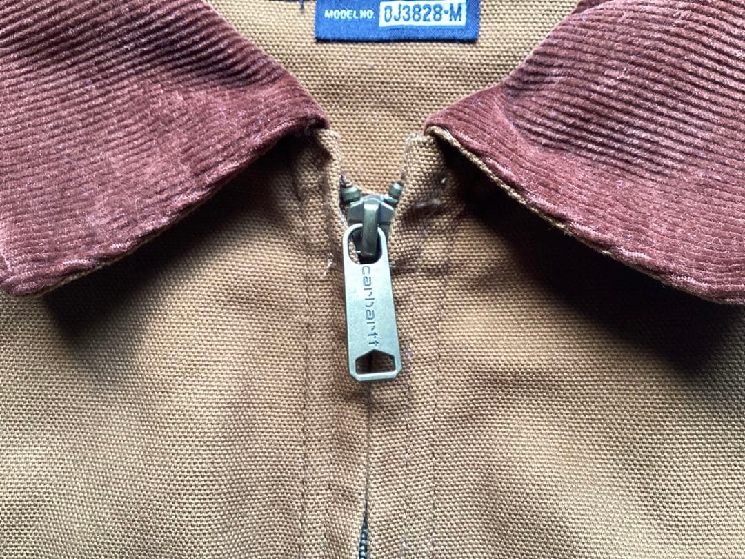 Carhartt デトロイトジャケット　ブラウン　サイズS