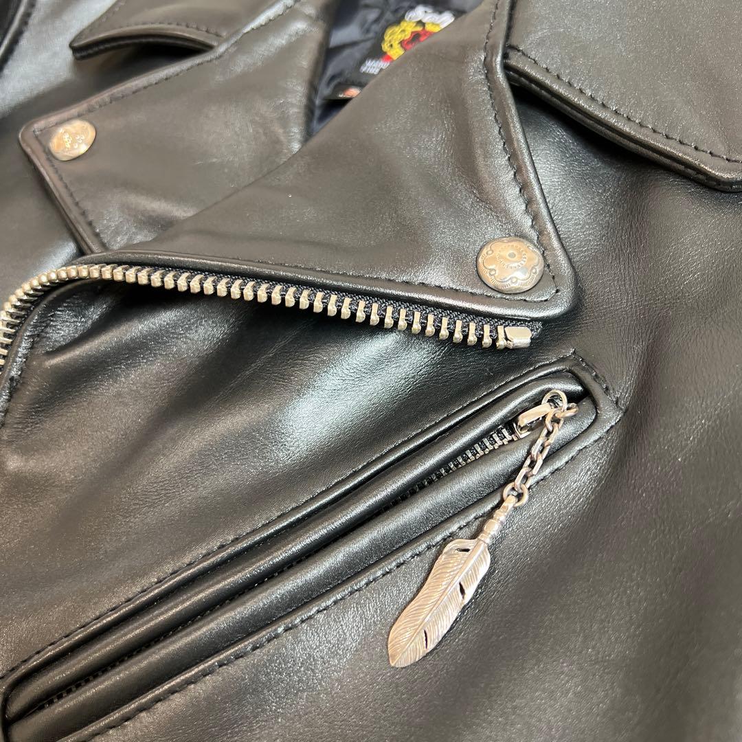 ジャケット・アウター Redman schott 613UST 34 silver950 k18