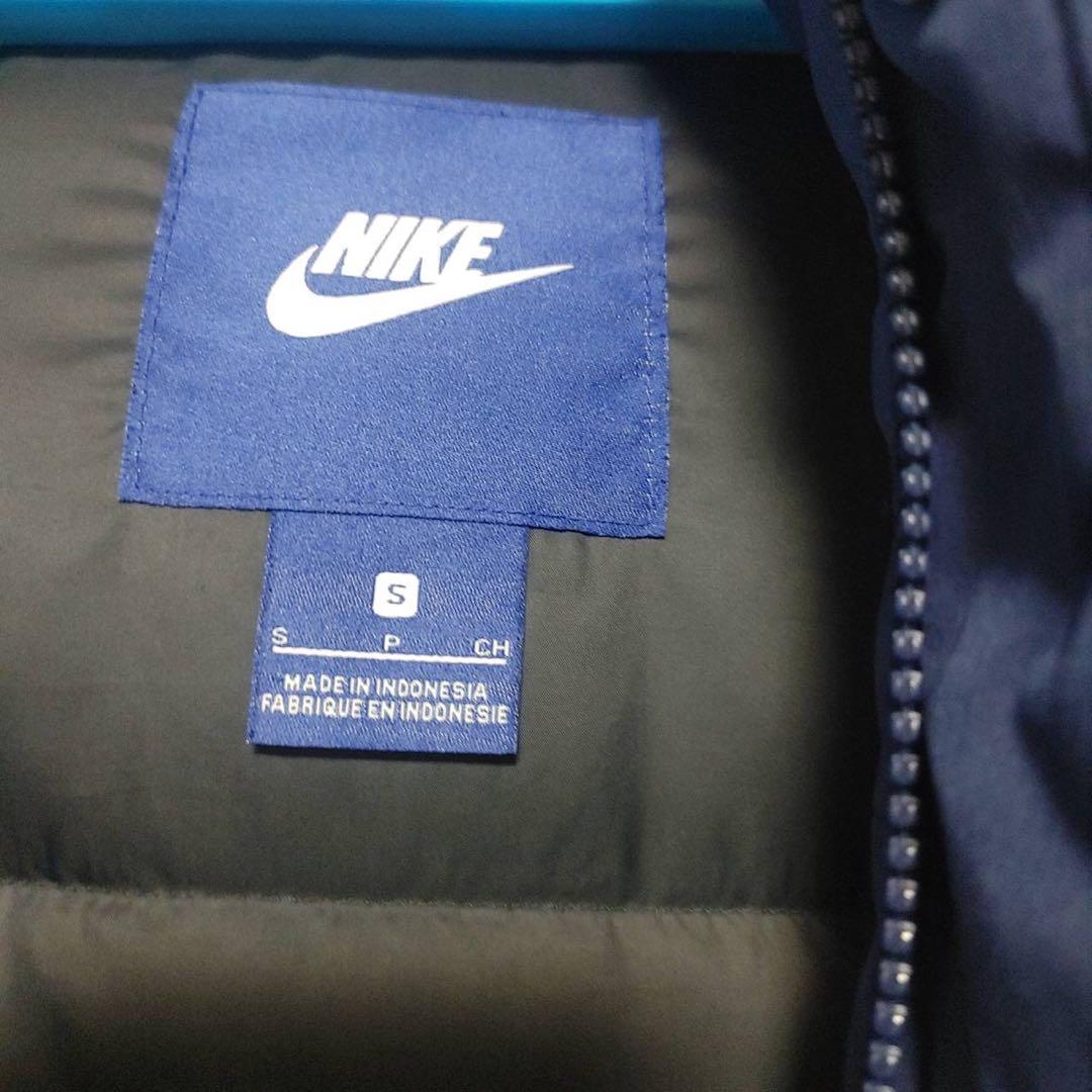 NIKE ネイビー ベンチコート Sサイズ