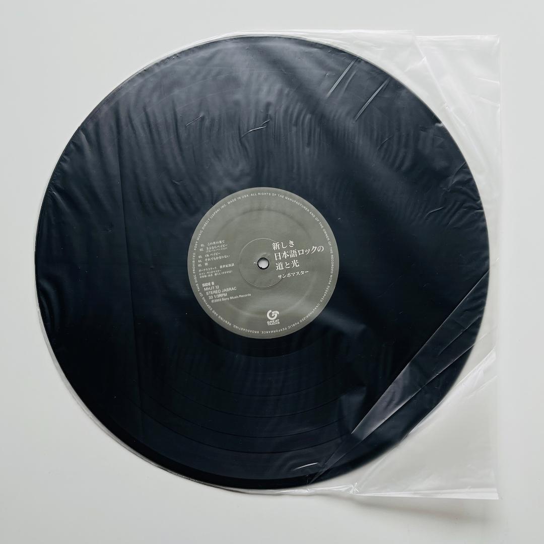 貴重限定盤　レコード〔 サンボマスター - 新しき日本語ロックの道と光 〕山本聡