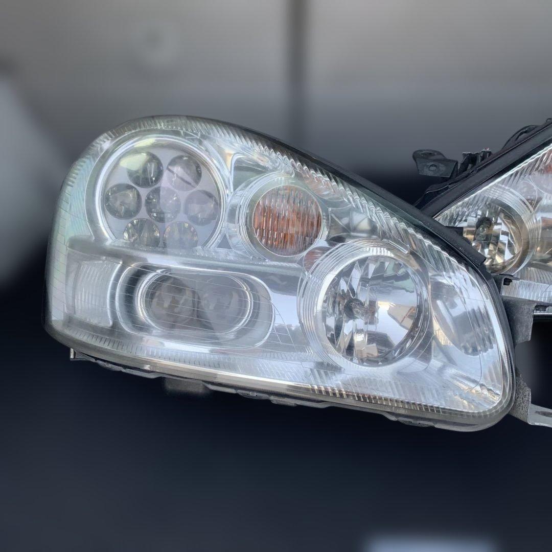 日産 シーマF50 GF50 450XV HIDヘッドライト左右セット　中古品