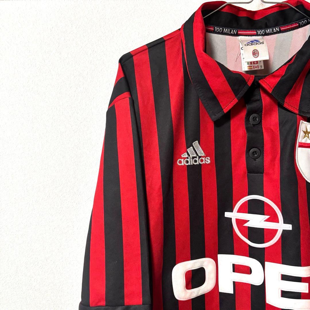 ACミラン 100周年記念 ユニフォーム L adidas アディダス サッカー