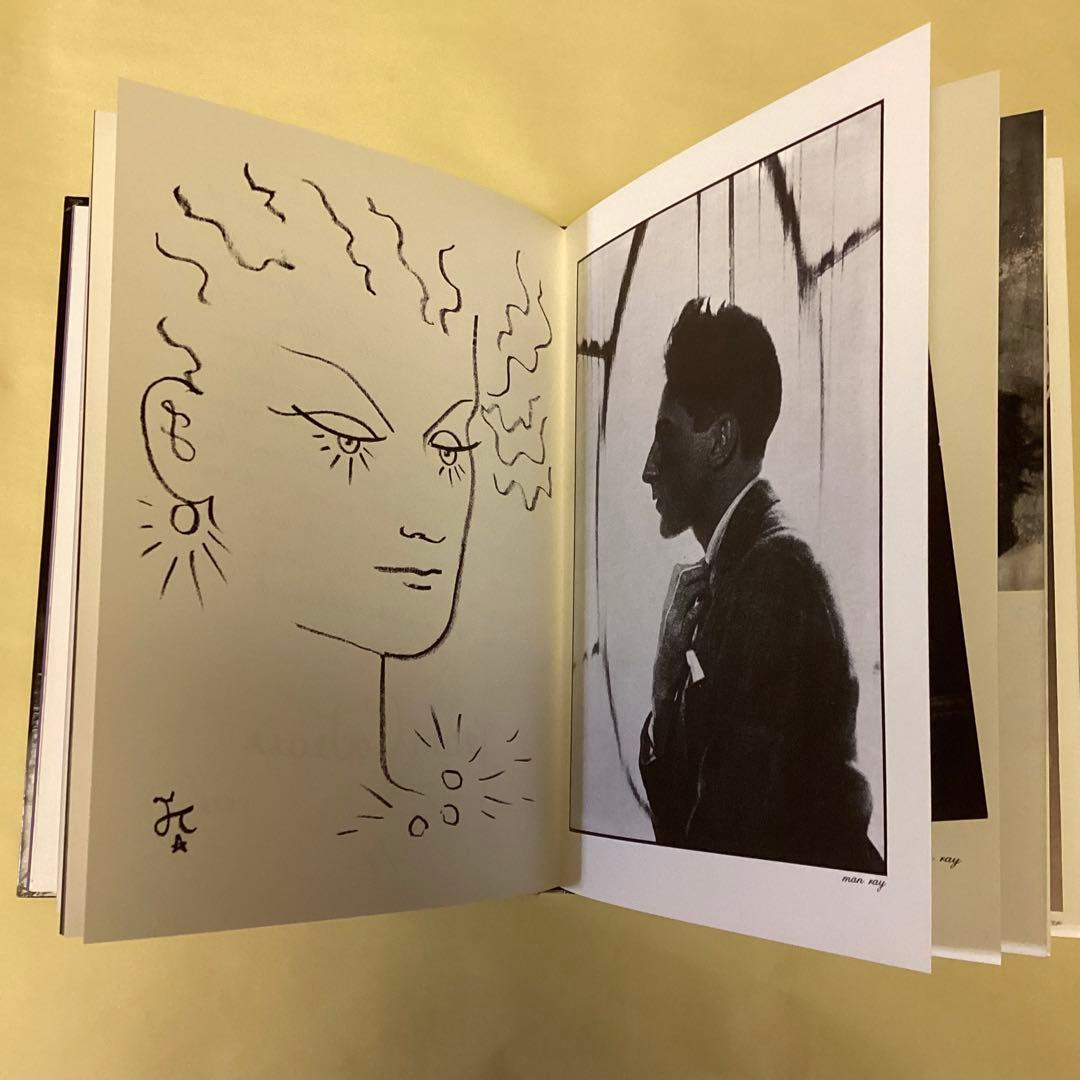 マン・レイ 写真　ジャン・コクトー 文と絵　おしゃれ　ハードカバー　匿名配送