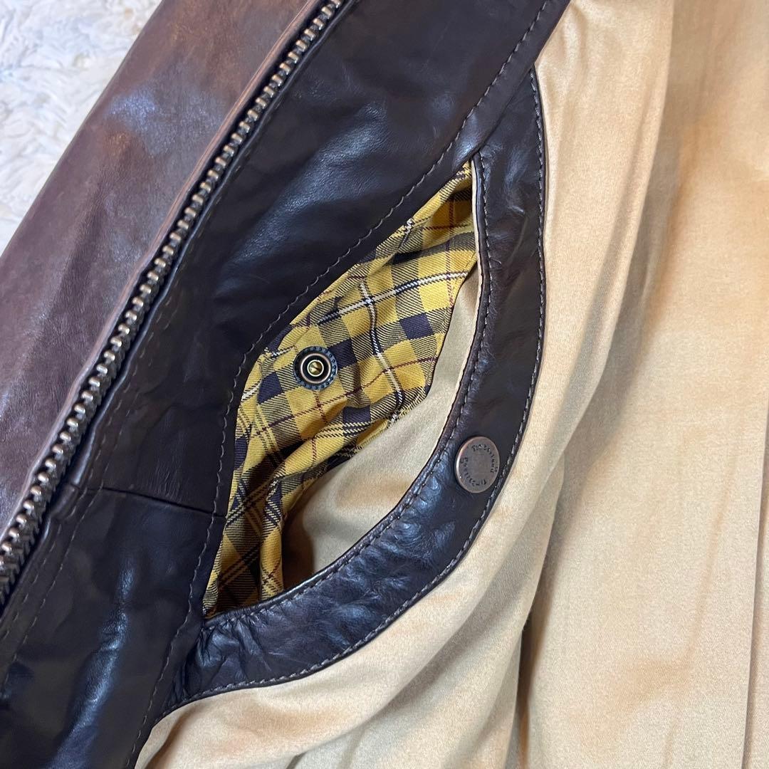 Timberland GOLDRATED TANNERY 牛革 レザージャケット