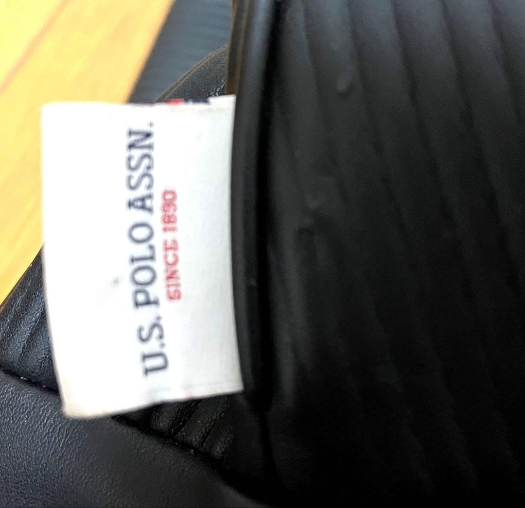 U.S. POLO ASSN. プリーツビッグショルダーバッグ