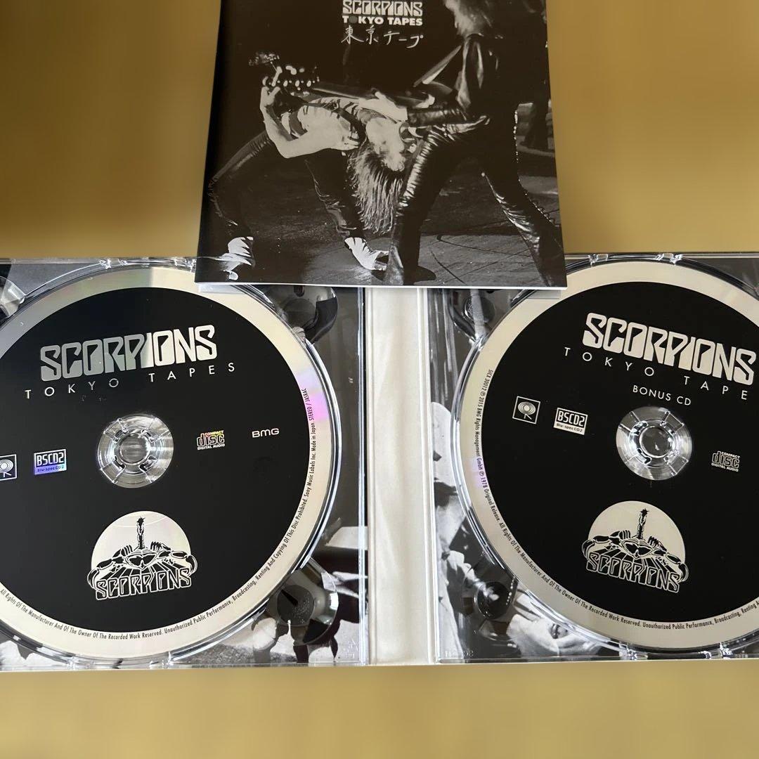 蠍団爆発!!スコーピオンズ・ライヴ～トーキョー・テープス暴虐の蠍団　CD セット
