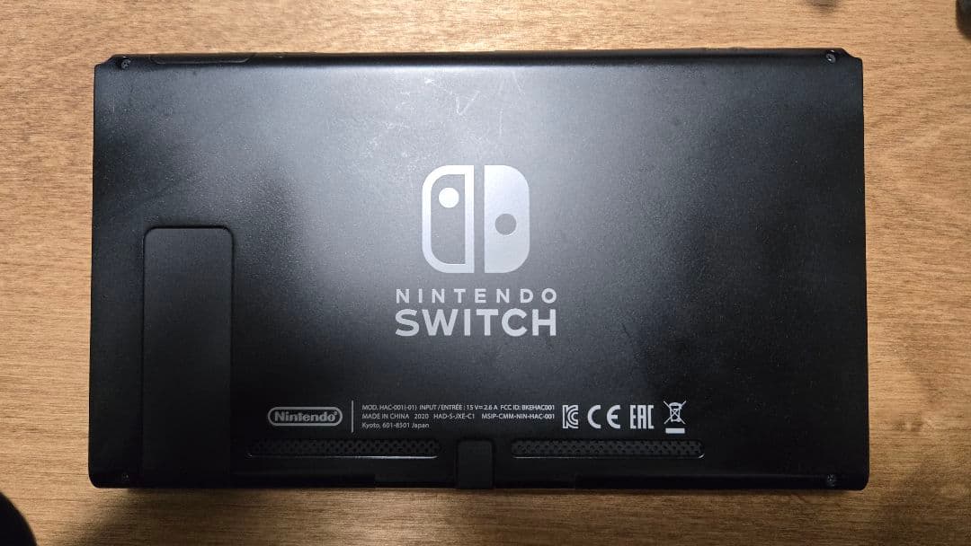 【完品】Nintendo Switch 本体 グレー　joy-con予備あり