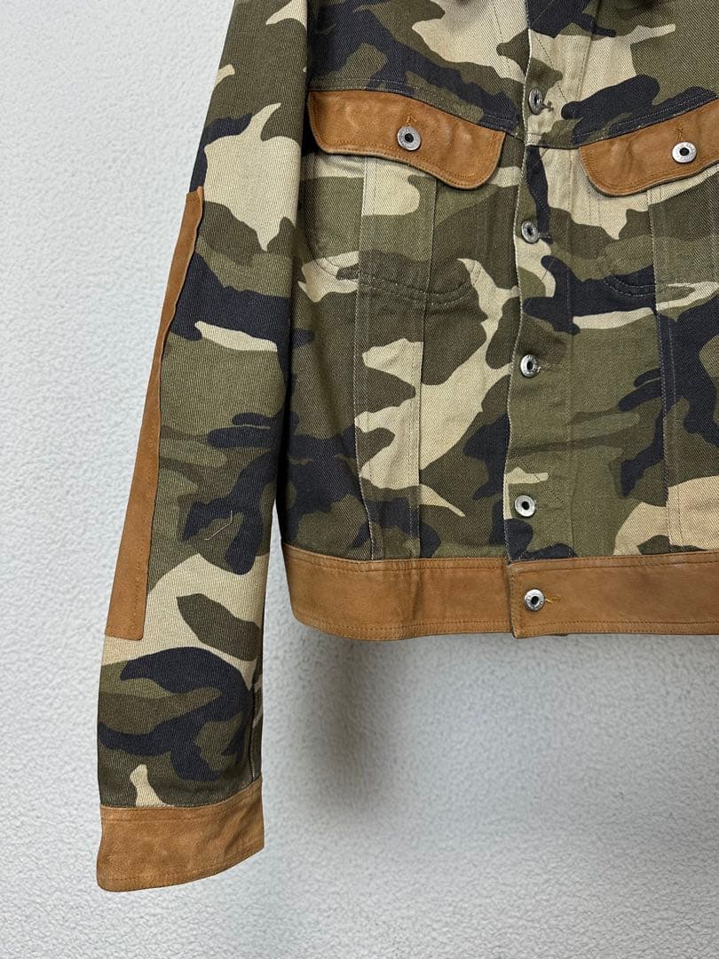 ジャケット・アウター DOLCE&GABBANA Leather Camo Jacket