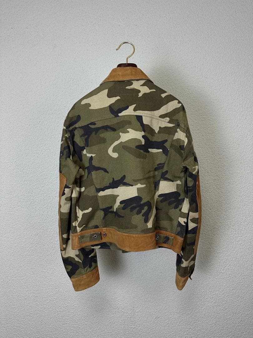 ジャケット・アウター DOLCE&GABBANA Leather Camo Jacket