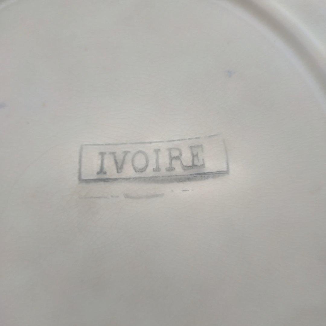 フランスアンティーク　サルグミンヌ　Ivoire 2枚セット