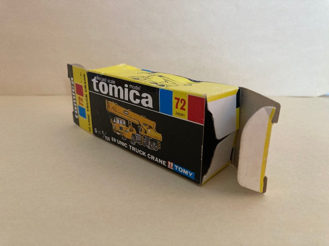 トミカNo.72 ニッサンディーゼルユニックトラッククレーン小田急特注【日本製】