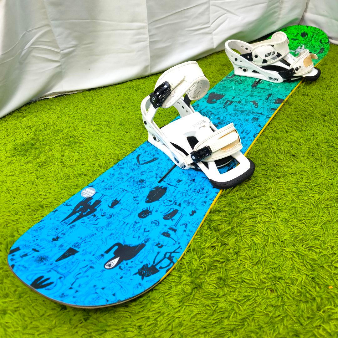 Burtonスノーボード 155cm 2014年モデル　バインディング付き