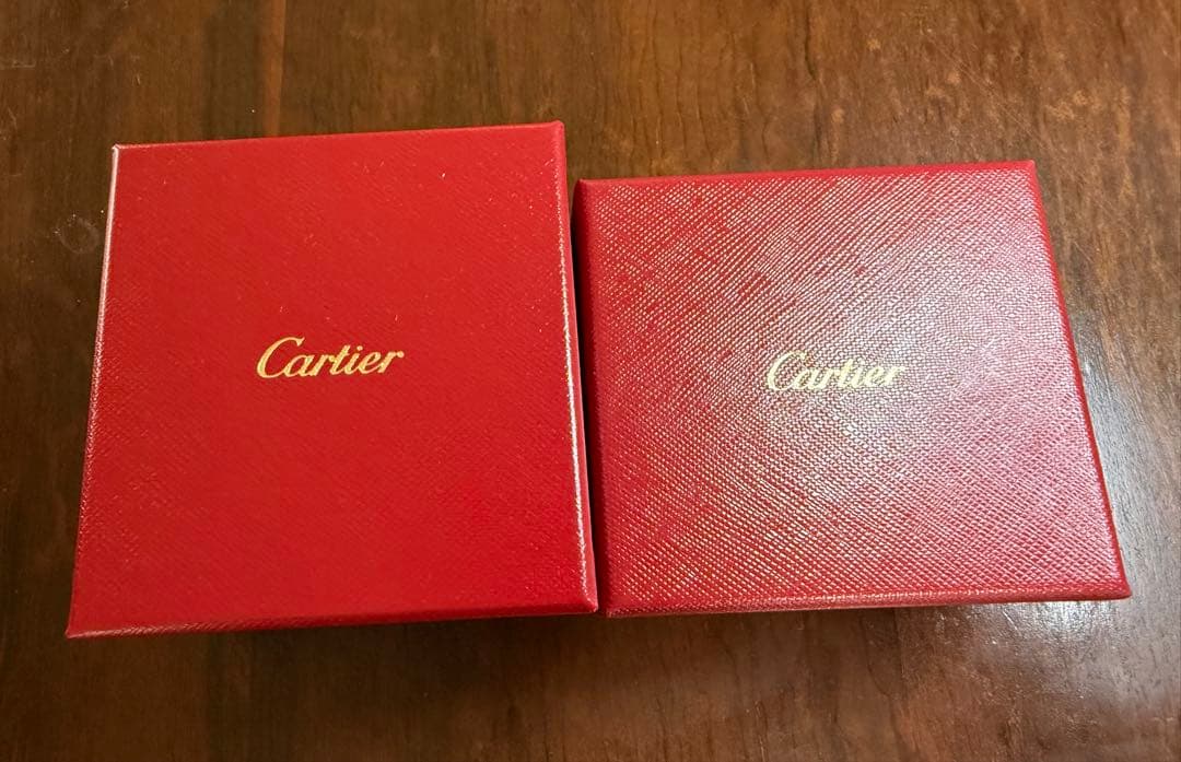Cartierジュエリーケース 2点セット（ネックレスピアス用）