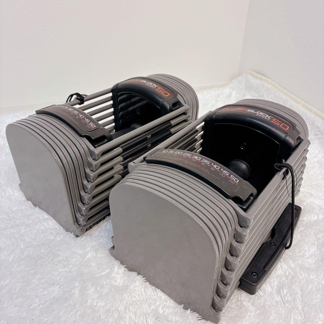 【美品】 パワーブロック 50（ PowerBlock 50 ）① ダンベル