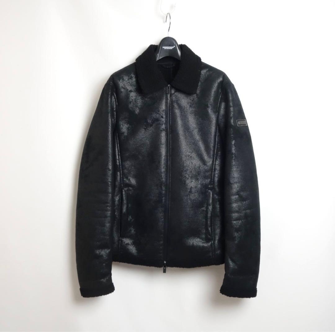 ジャケット・アウター Armani Exchange Fake Suede Mouton Jacket
