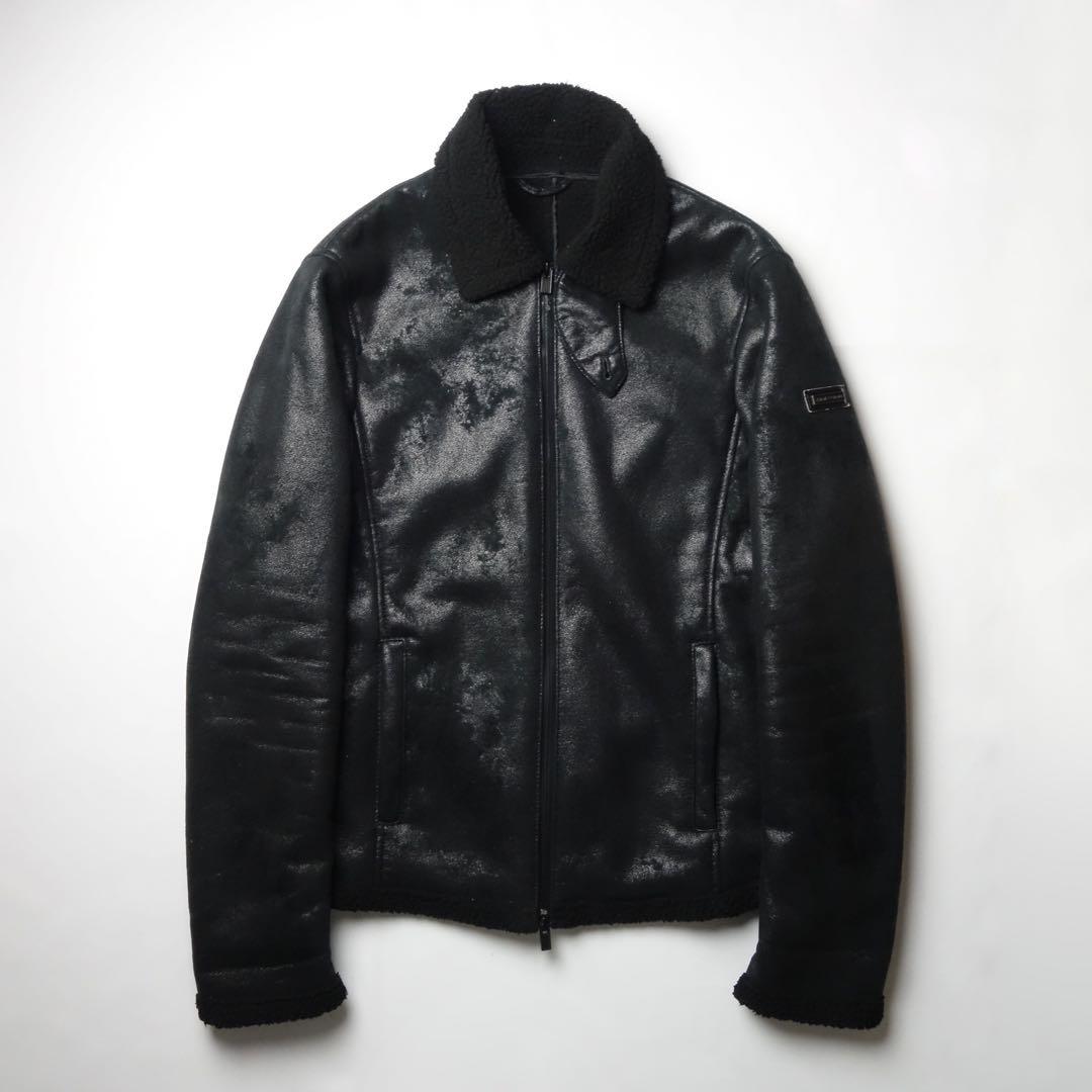 ジャケット・アウター Armani Exchange Fake Suede Mouton Jacket
