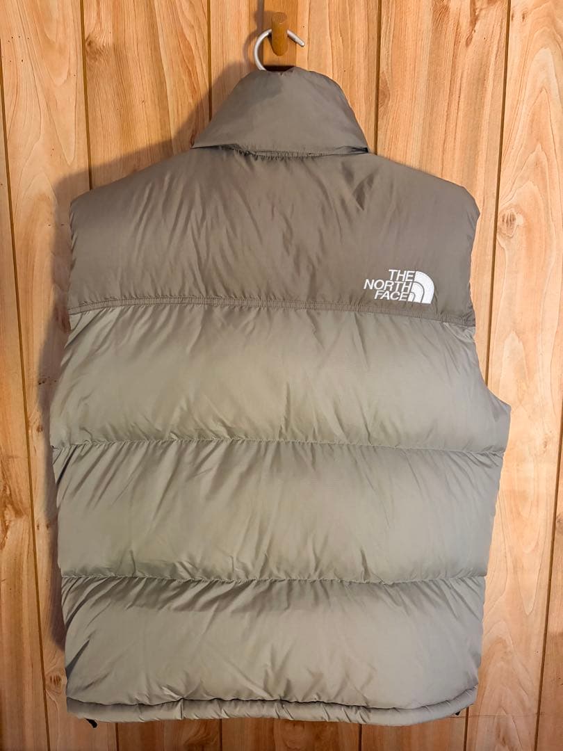 ザノースフェイス　ダウンベスト　ND92338 グレー系