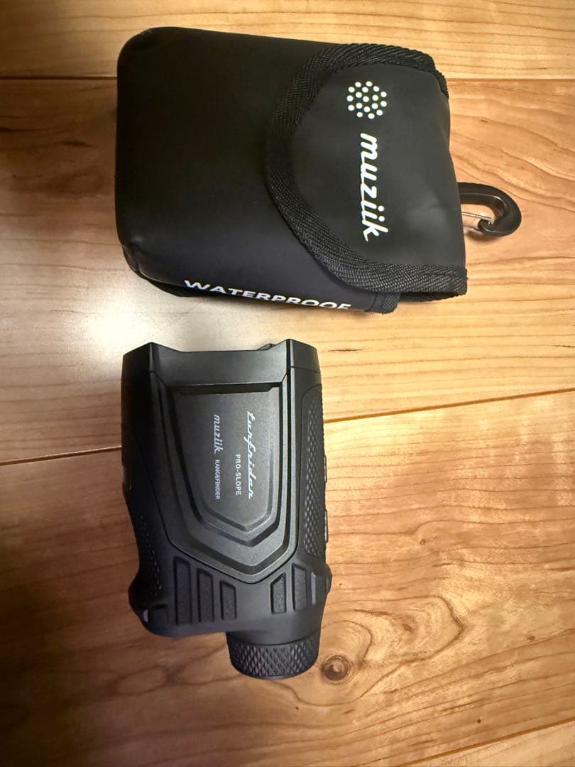 ムジーク　ターフライダーPro ゴルフ　距離計　専用ケース付　防水