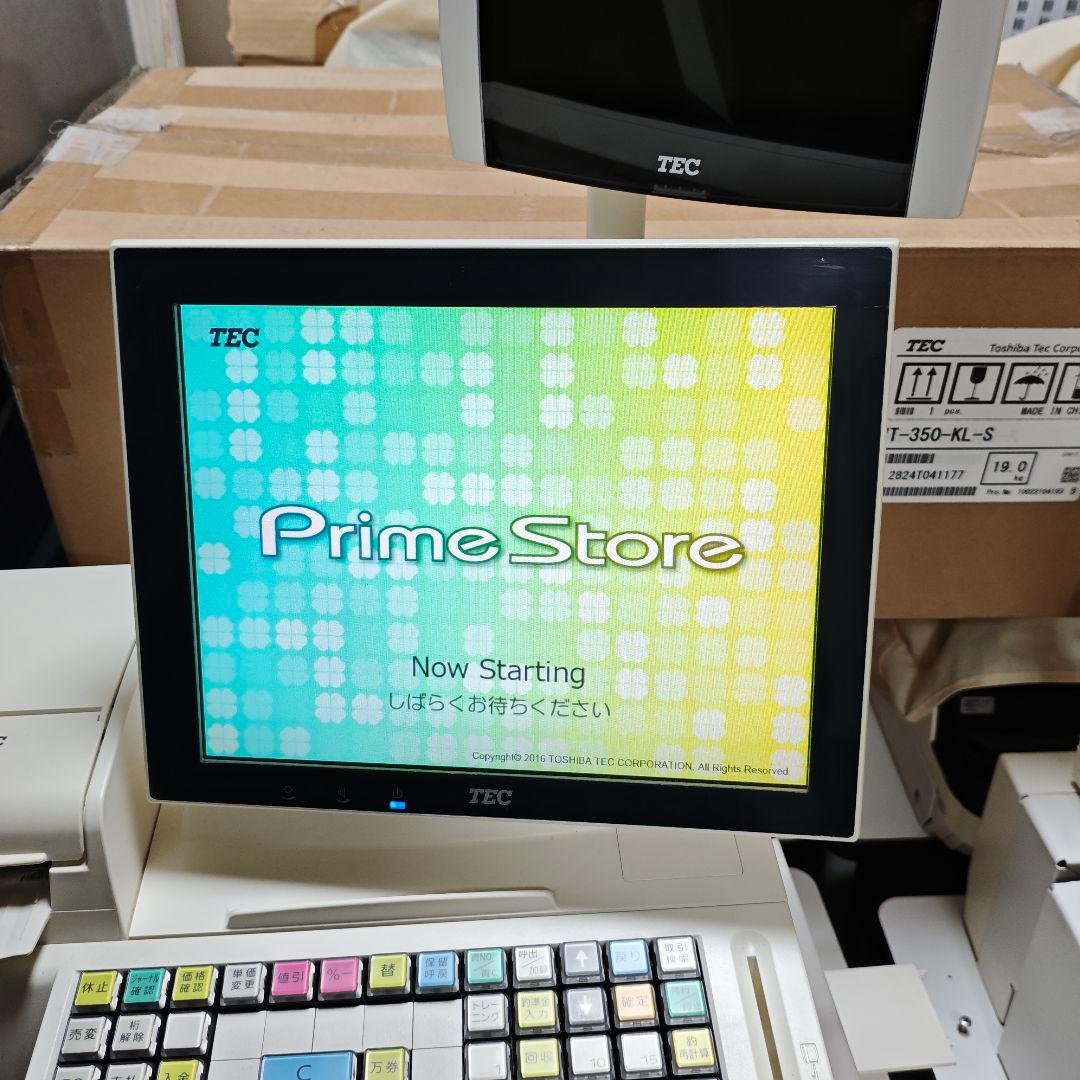 【ルミ】東芝TEC テック POSレジ M-8750 (MM) マスター機